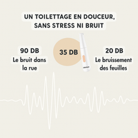 Le Précis™ — Tondeuse Silencieuse pour Pattes & Toilettage