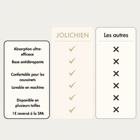 JoliPattes™ — Tapis absorbant