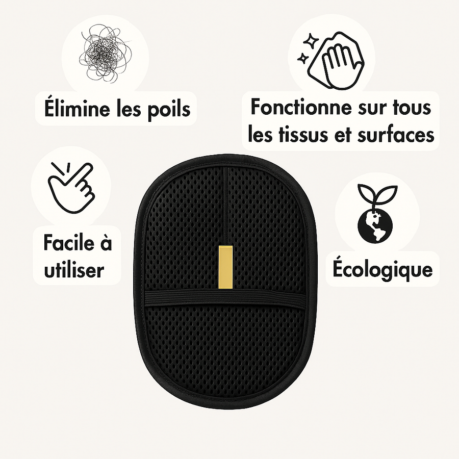 Le Doux™ — Gant Anti-Poils Réutilisable