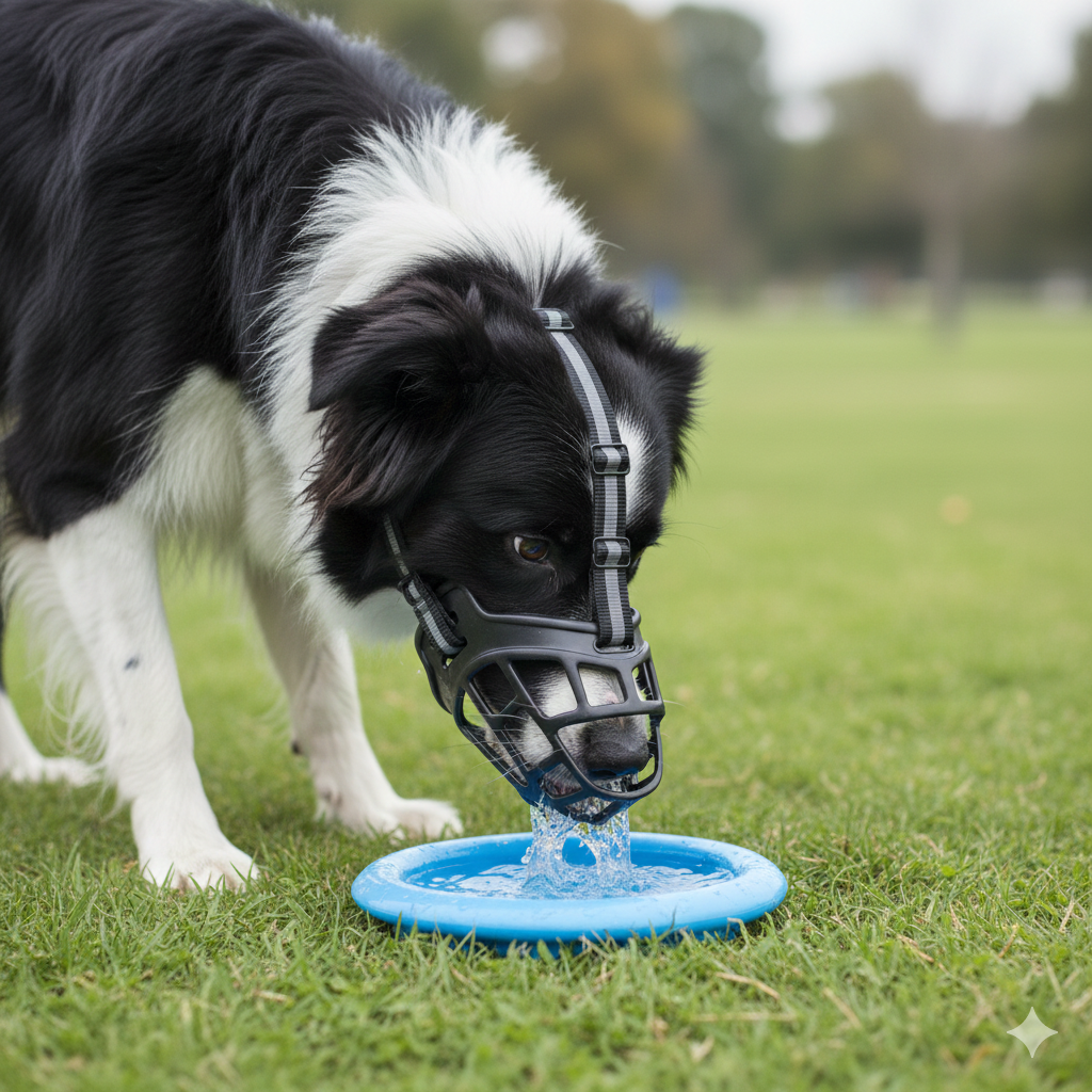 MuseZen™ — Muselière Panier pour Chien