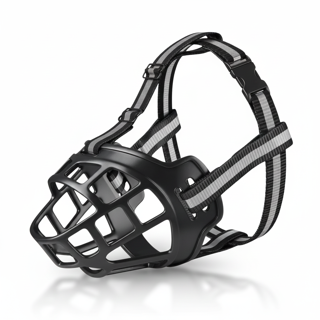 MuseZen™ — Muselière Panier pour Chien