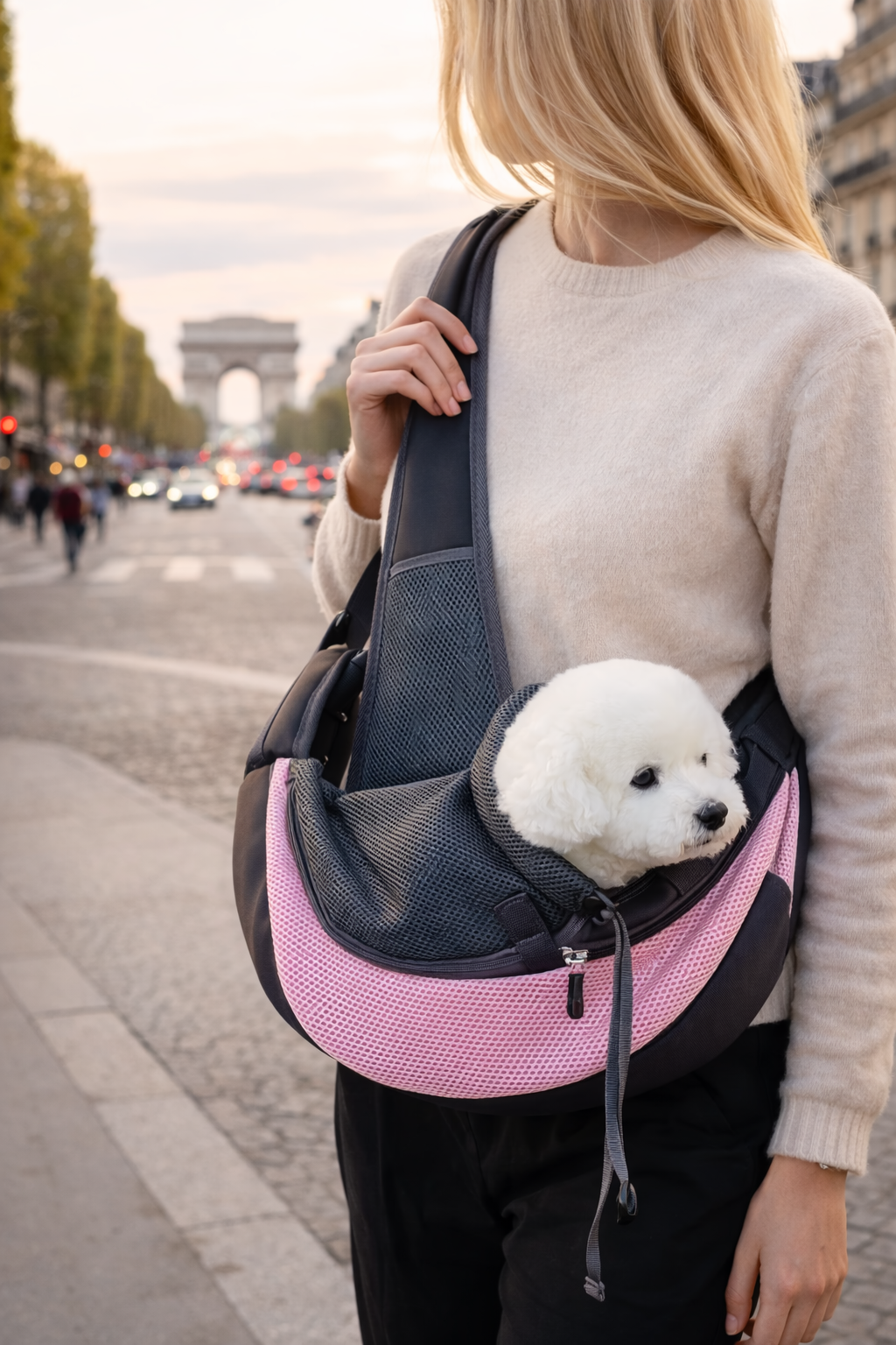 Nomade™ — Sac de transport en bandoulière pour chien