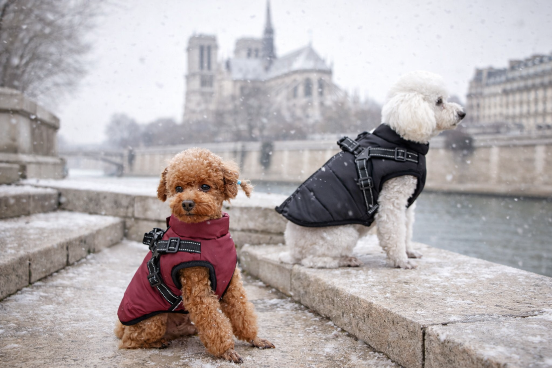 Le Woof Woof™ — Manteau Harnais Imperméable