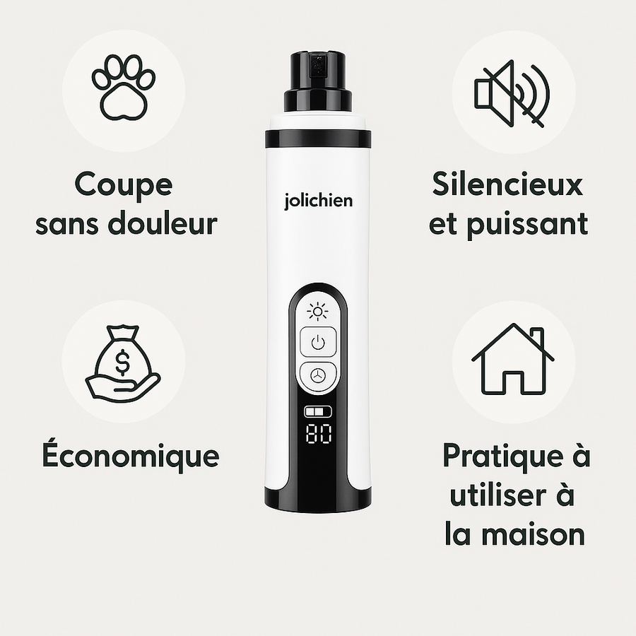 PattesDouces™ — Lime à ongles électrique